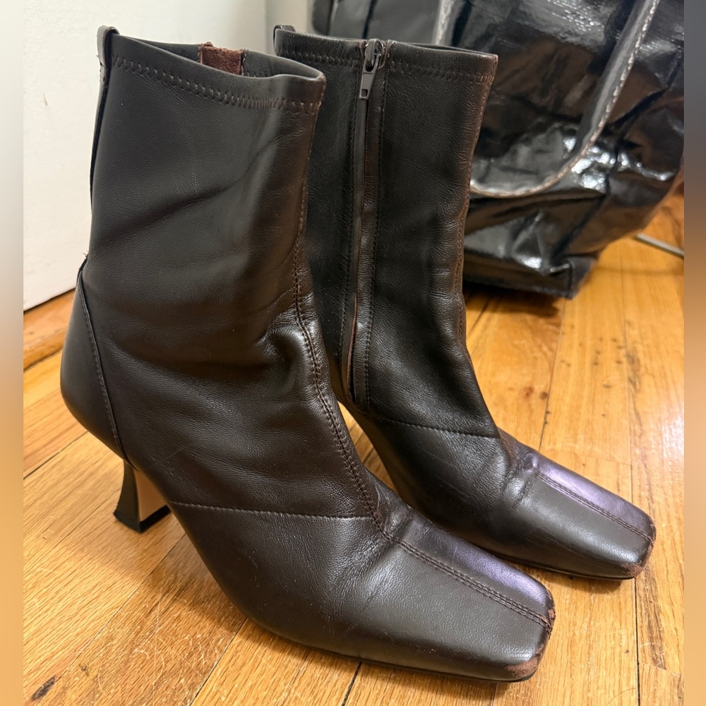 Tony Bianco chocolate boots